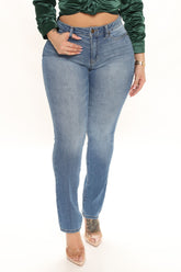 Recycled Trendsetter Stretch Jeans - Medium Blue Wash Ins Street
